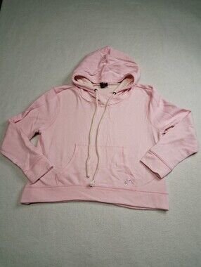 4/20$ Hard Candy Light Pink Hooded Pullover Sweatshirt